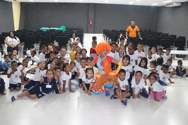 Crianças da escola Benedito Adherbal Farbo participam do Projeto Defesa Civil na Escola