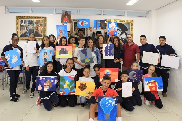 Fabricando Arte revela talentos na Emeief Enéias Raimundo 