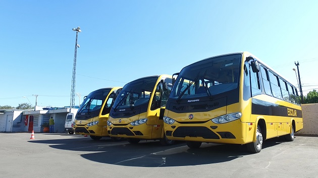 Por segurança e qualidade no transporte escolar, Barueri recebe frota zero km