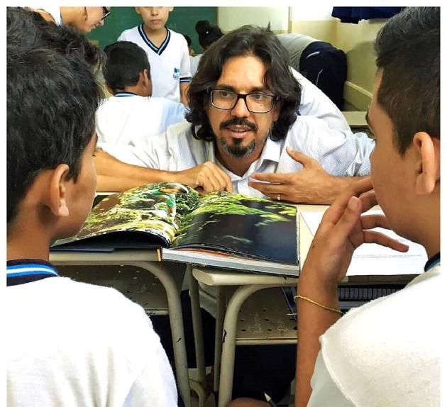 Alunos do Nestor de Camargo estudam o rio Tietê e debatem questões socioambientais