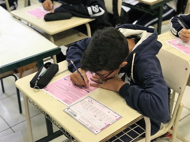 Mais de 22 mil alunos da rede participam da primeira fase da Olimpíada de Matemática