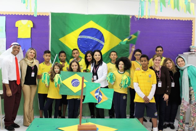 Em clima de Copa, escolas da rede realizam atividades pedagógicas, culturais e esportivas 