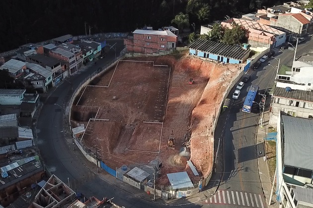 Escola Amador Aguiar está em reconstrução no Parque Imperial 