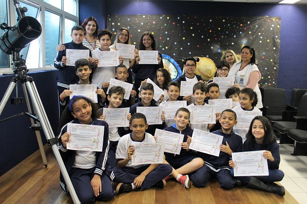 Alunos da rede de Barueri fazem bonito na Olimpíada Brasileira de Astronomia