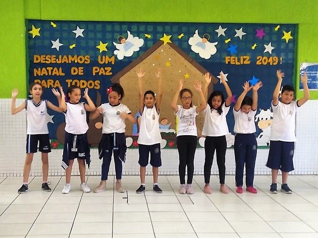 Ação de Graças é celebrada na Emef Sidney Santucci