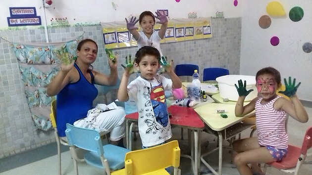 Festa da Família reúne a comunidade e profissionais na Maternal Egle