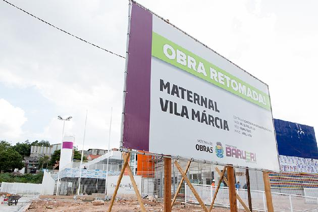 Prefeitura constrói primeira escola da Vila Márcia